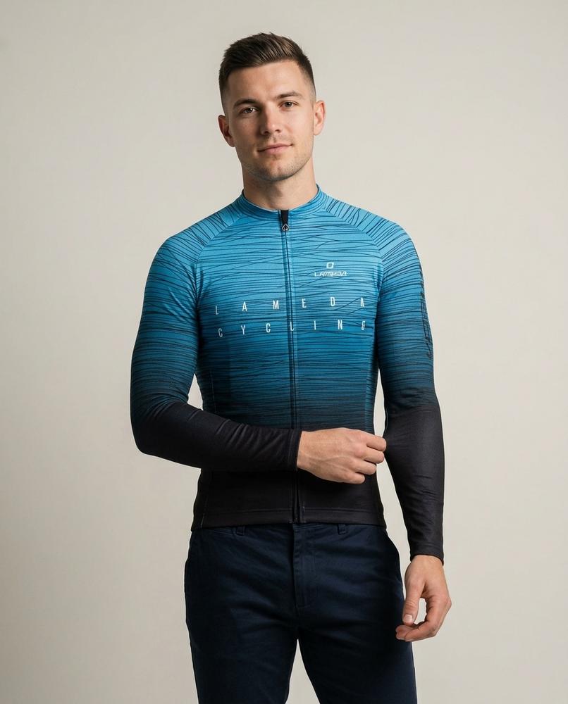 Lands Mode - Daken | Langärmliges Atmungsaktives Shirt Herren