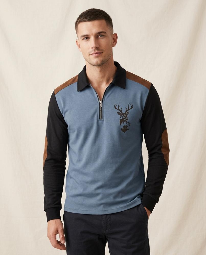 Lands Mode - Camir | Langärmliges Bedrucktes Sweatshirt Herren