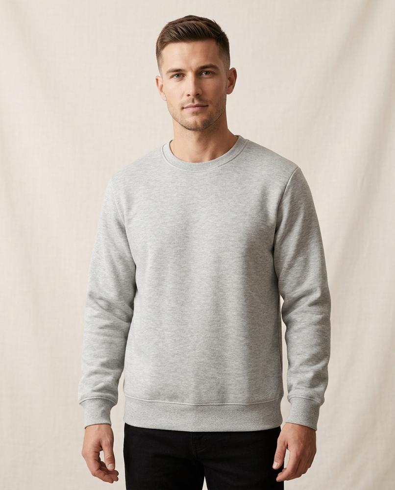 Lands Mode - Nihal | Gefüttert Langärmlig Sweatshirt Herren