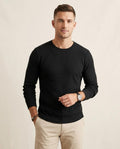 Lands Mode - Yovin | Strukturiertes Langärmliges Shirt Herren