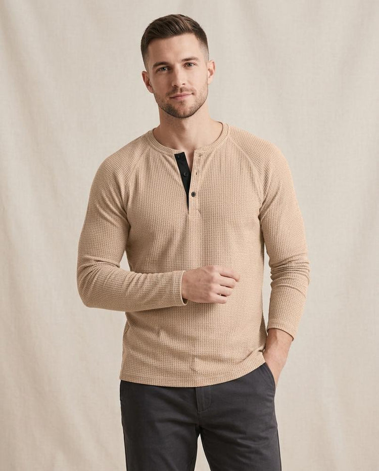 Beanland - Kadar | Strukturiert Geknöpft Shirt Herren