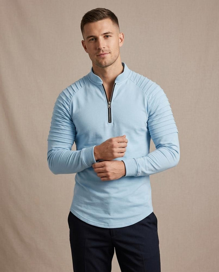 Beanland - Leran | Langärmliges Strukturiertes Shirt Herren