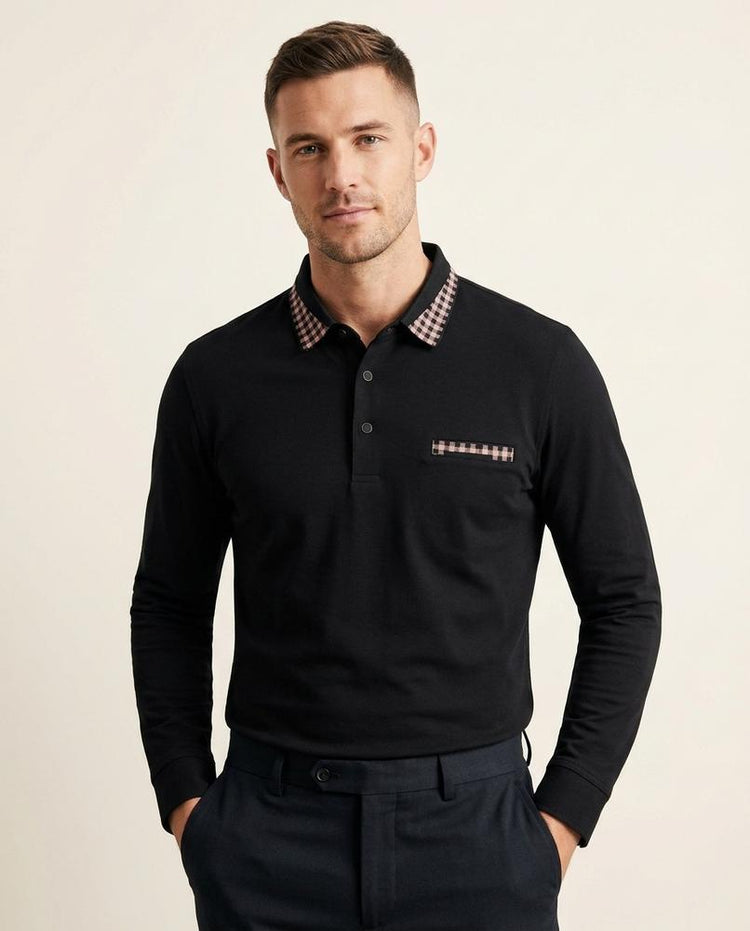 Beanland - Loken | Langärmlig Kontrastierend Shirt Herren