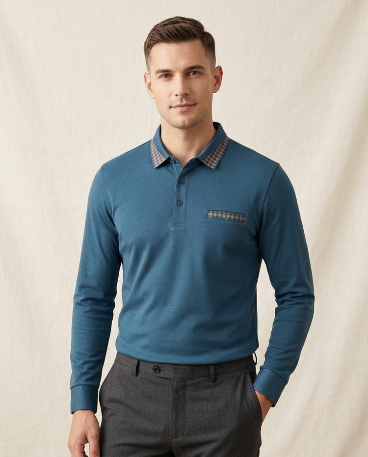 Beanland - Loken | Langärmlig Kontrastierend Shirt Herren