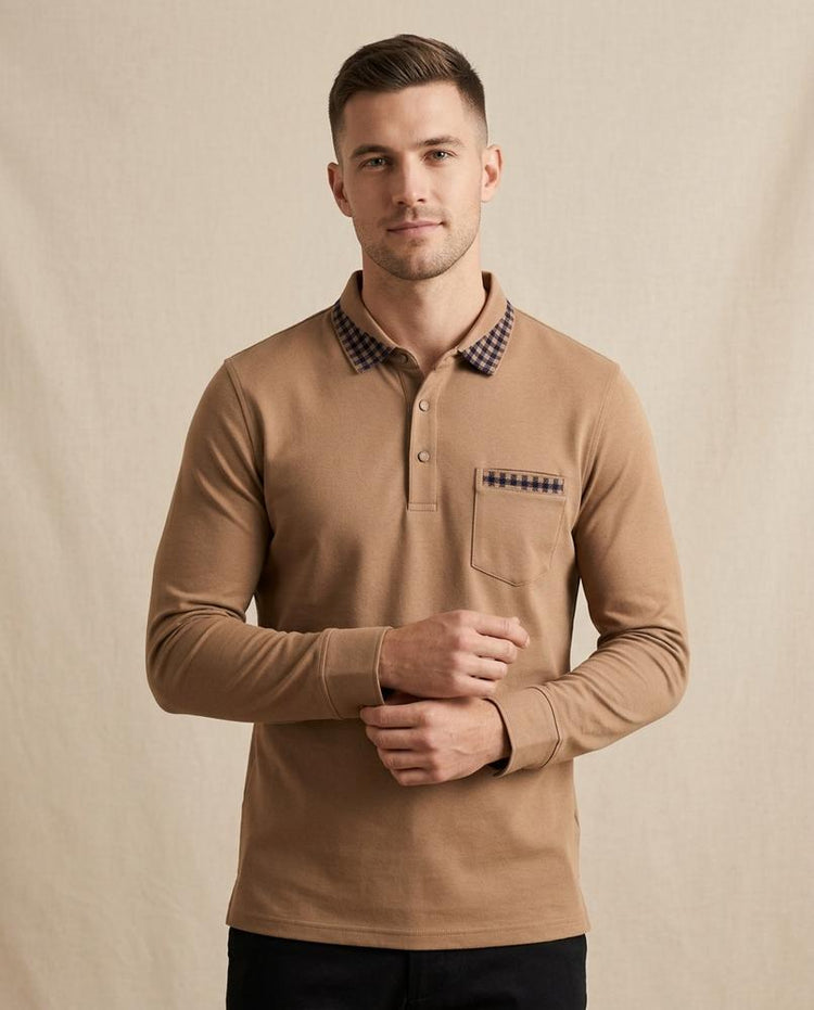 Beanland - Loken | Langärmlig Kontrastierend Shirt Herren