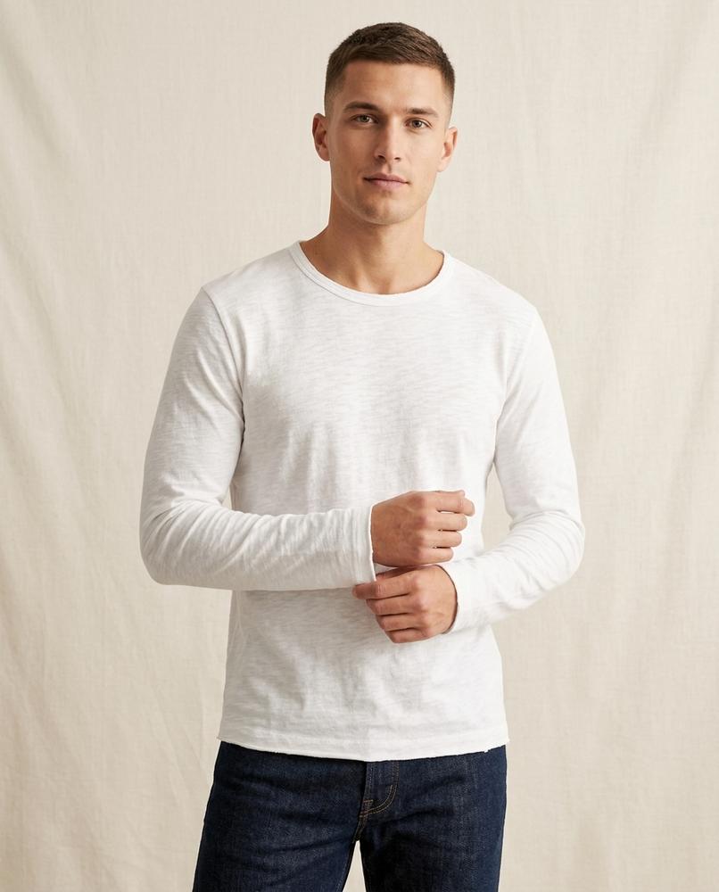 Lands Mode - Velev | Langärmliges Rundhals Shirt Unisex
