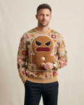 Lands Mode - Taron | Strukturiert Gemustert Pullover Unisex