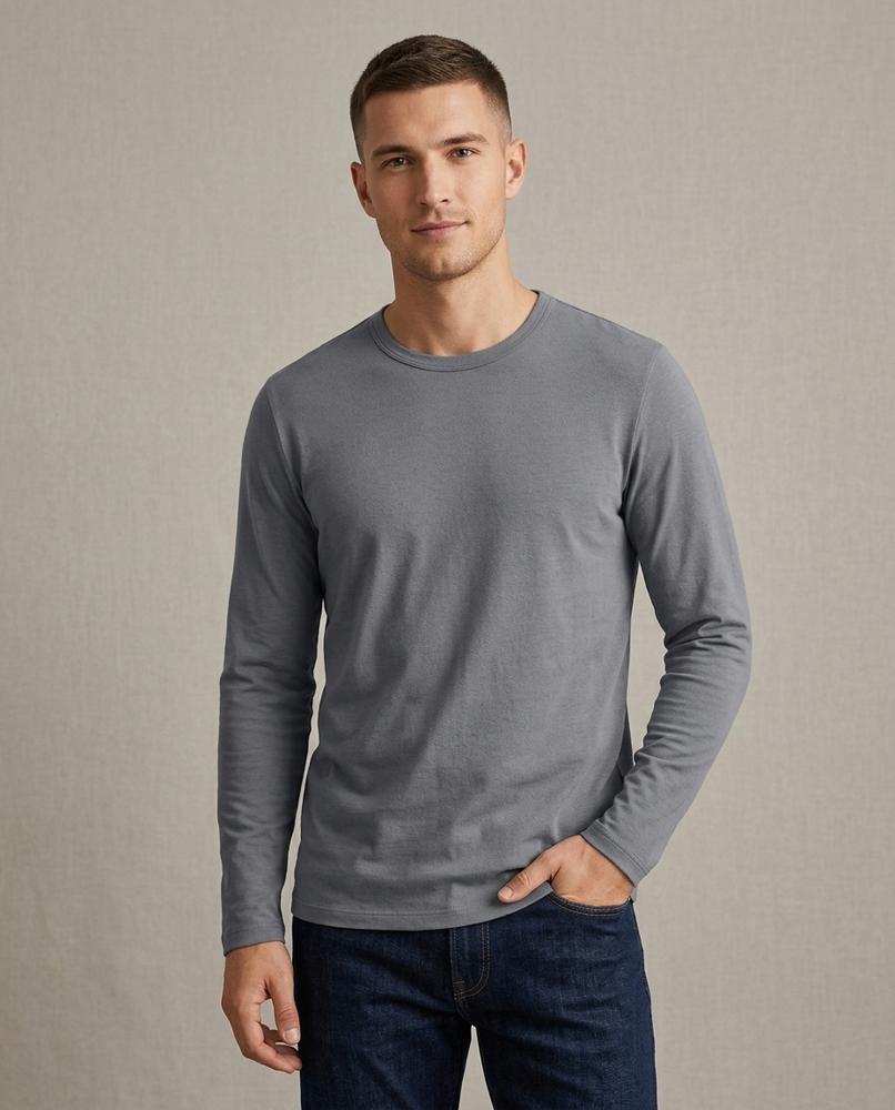 Beanland - Noren | Langärmliges Strukturiertes Shirt Herren