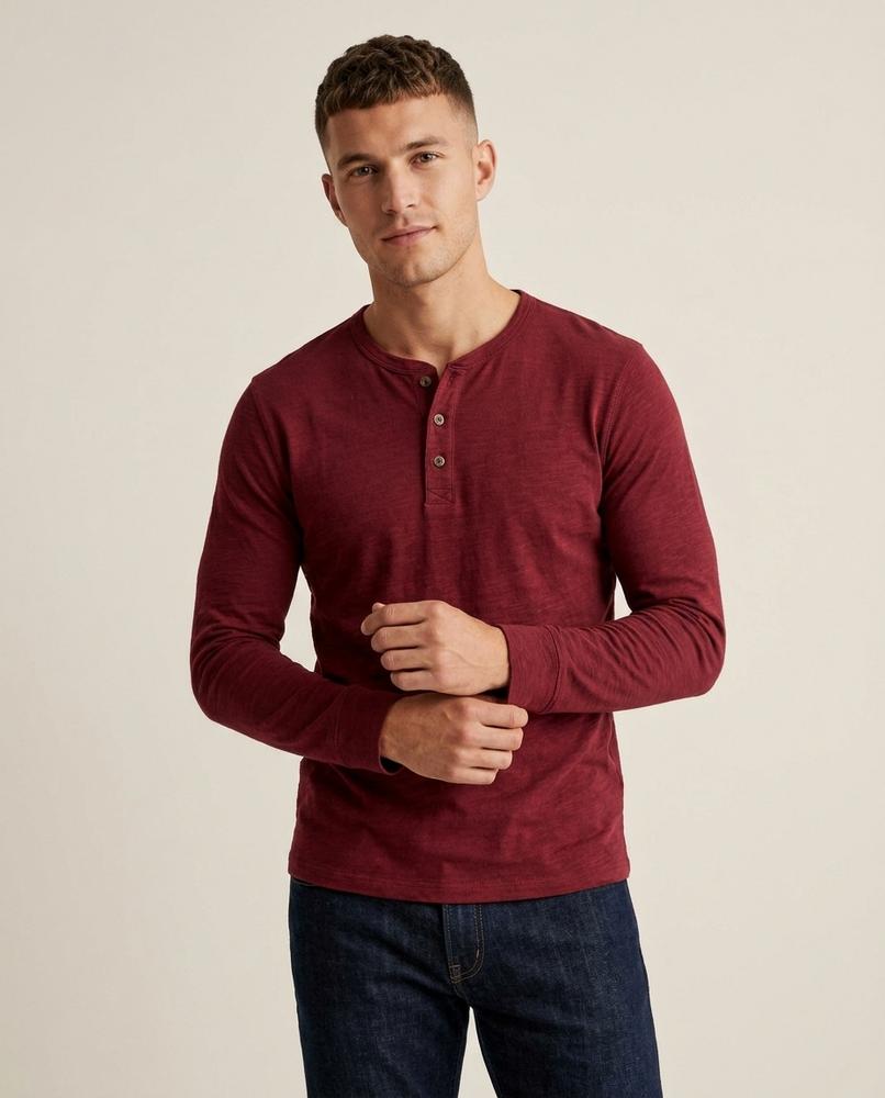 Lands Mode - Samon | Langärmliges Geknöpftes Shirt Herren