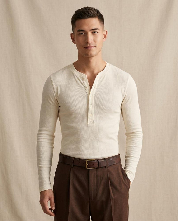 Beanland - Vidar | Langärmliges Enganliegendes Shirt Herren