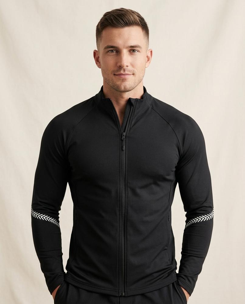 Lands Mode - Arlen | Elastische Langärmlige Jacke Herren