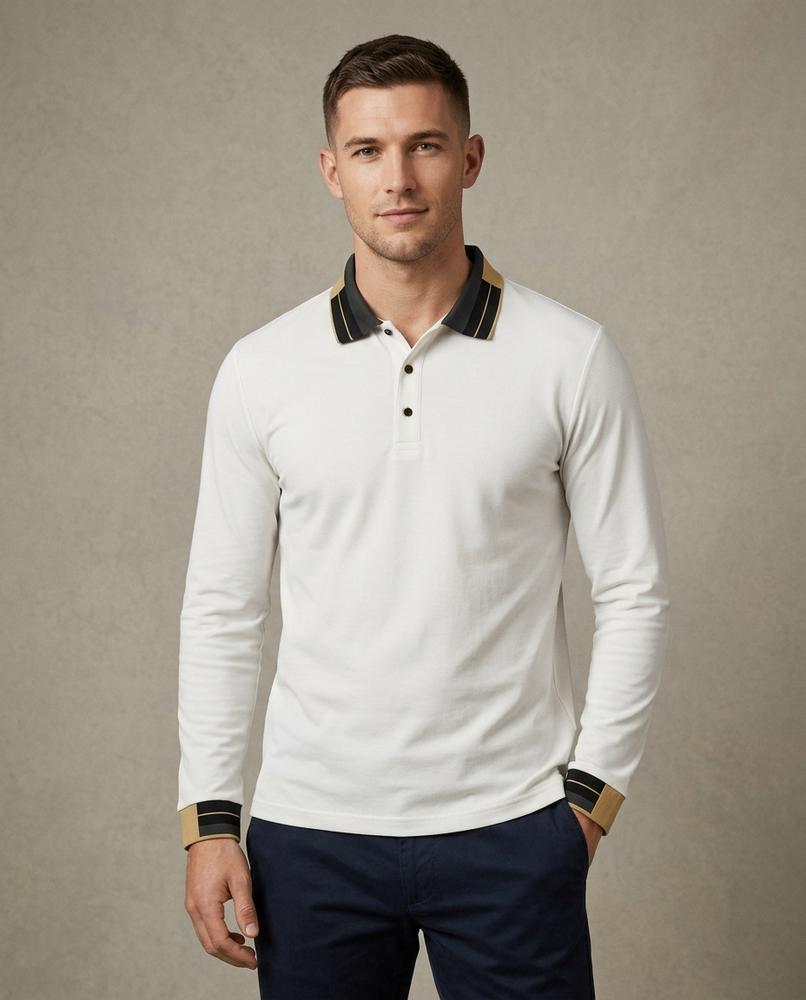 Lands Mode - Mivin | Langärmliges Geknöpftes Shirt Herren