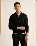 Lands Mode - Kelor | Geknöpfter Feinstrick Pullover Herren