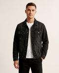 Lands Mode - Rohal | Geknöpfte Denim Jacke Herren