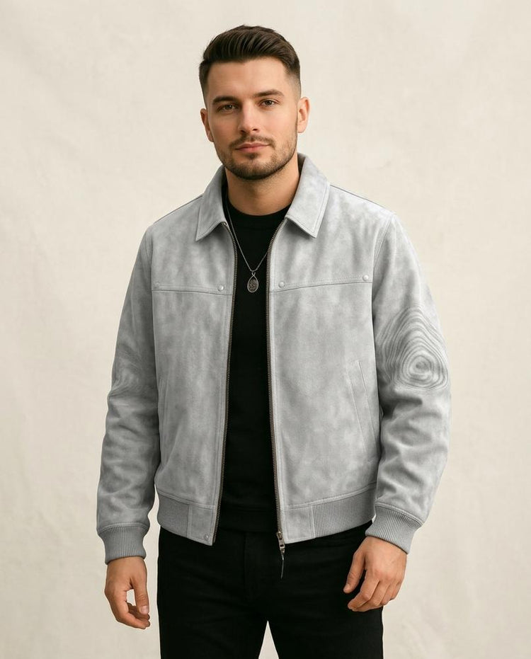 Beanland - Mavar | Gefütterte Veloursartige Jacke Herren