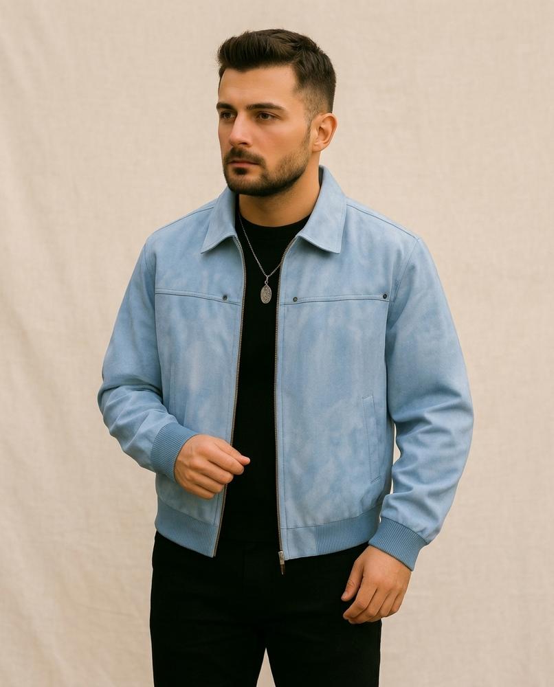 Beanland - Mavar | Gefütterte Veloursartige Jacke Herren