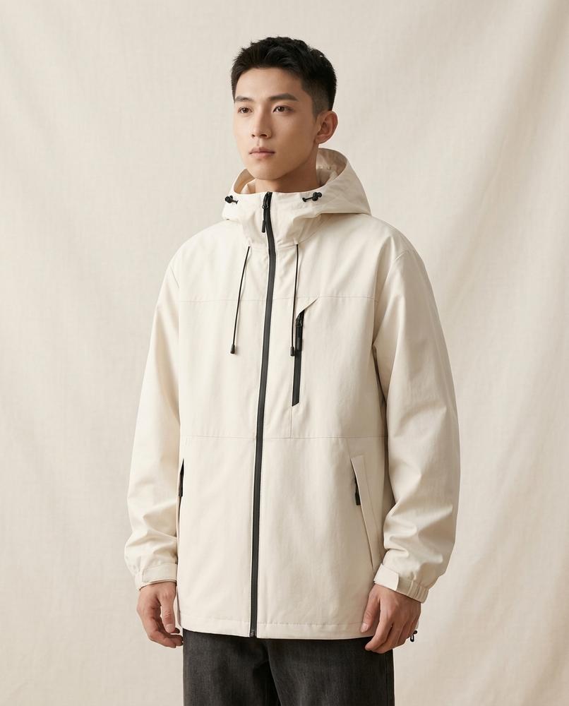 Lands Mode - Mirel | Hochgeschlossene Funktionale Jacke Herren