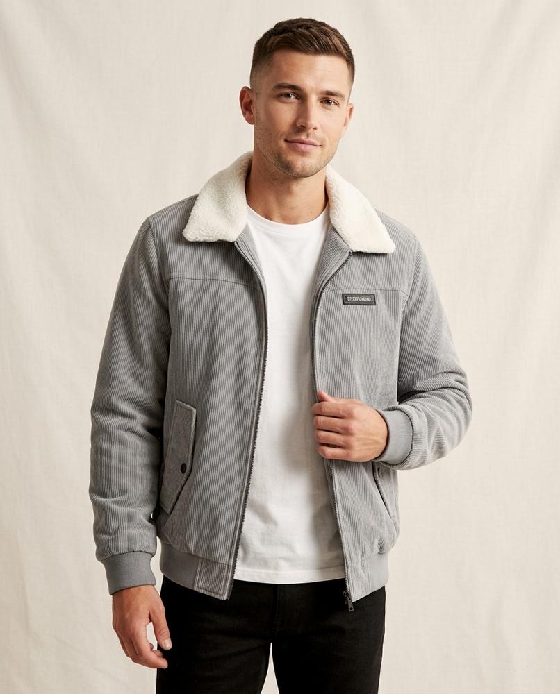 Beanland - Karan | Gefütterte Cord Jacke Herren