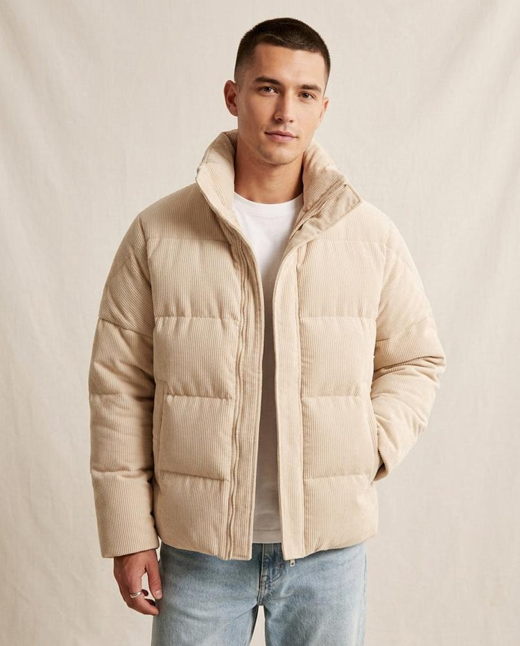 Beanland - Katal | Wattierte Gerippte Jacke Herren