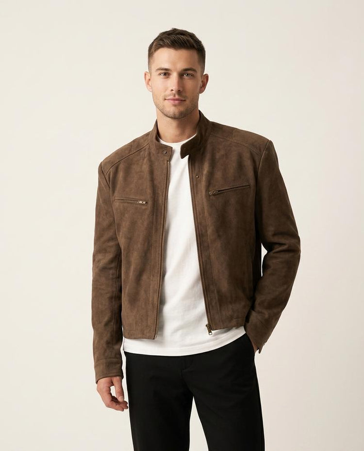 Beanland - Vaven | Locker Geschnittene Matte Jacke Herren