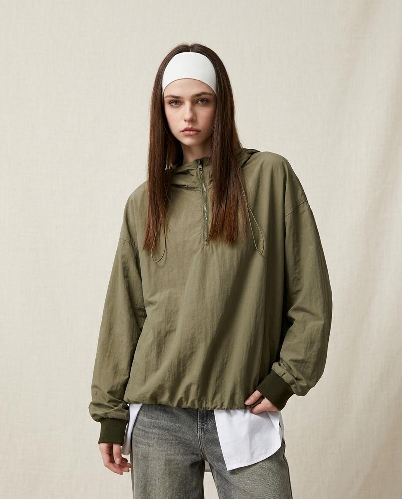 Lands Mode - Lykar | Weitgeschnittene Glatte Jacke Unisex