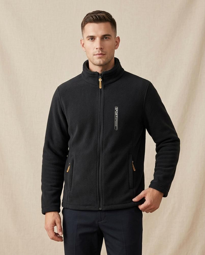 Lands Mode - Sarel | Reißverschluss Fleece Jacke Herren