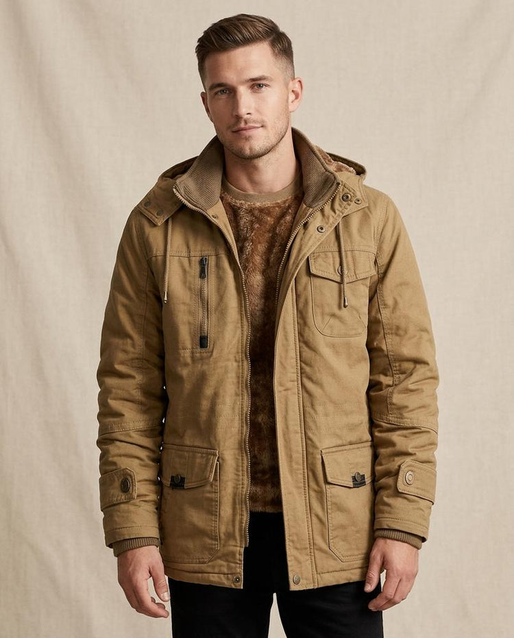 Beanland - Arnal | Gefütterte Kapuzen Jacke Herren