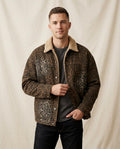 Lands Mode - Verel | Gefüttert Gemustert Jacke Unisex