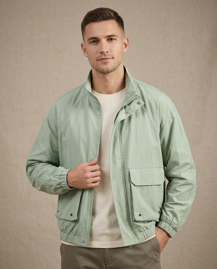 Beanland - Armer | Leichte Stehkragen Jacke Herren