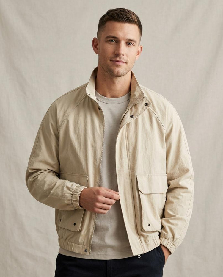 Beanland - Armer | Leichte Stehkragen Jacke Herren