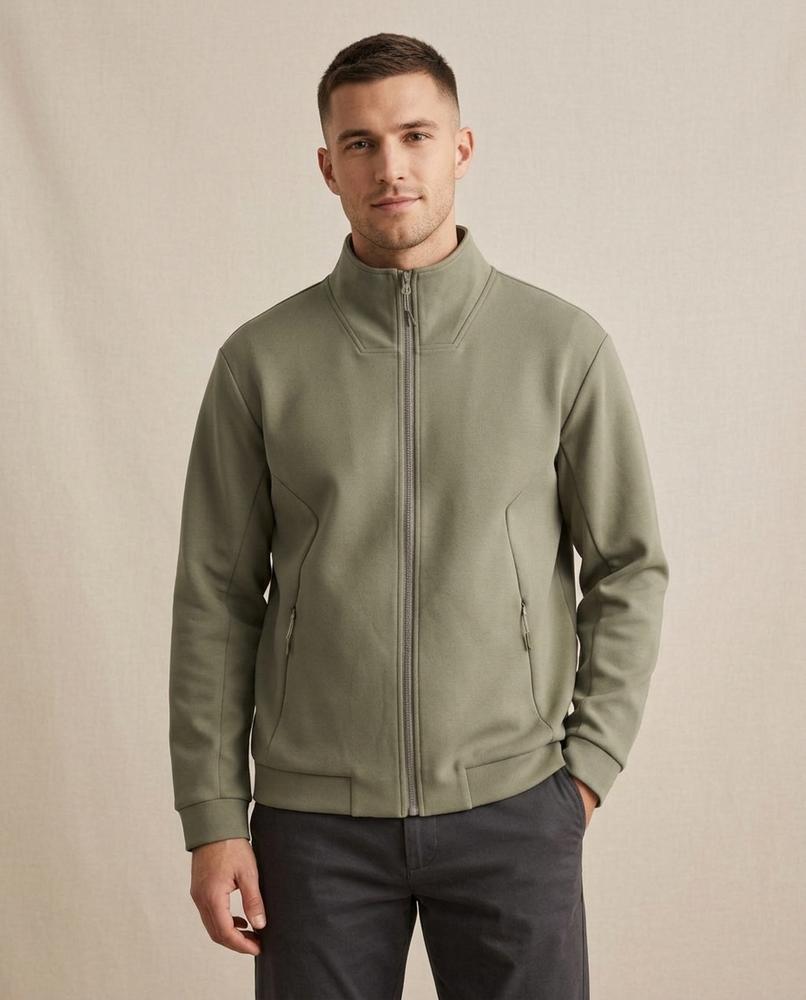 Lands Mode - Rowir | Strukturiert Hochgeschlossen Jacke Herren