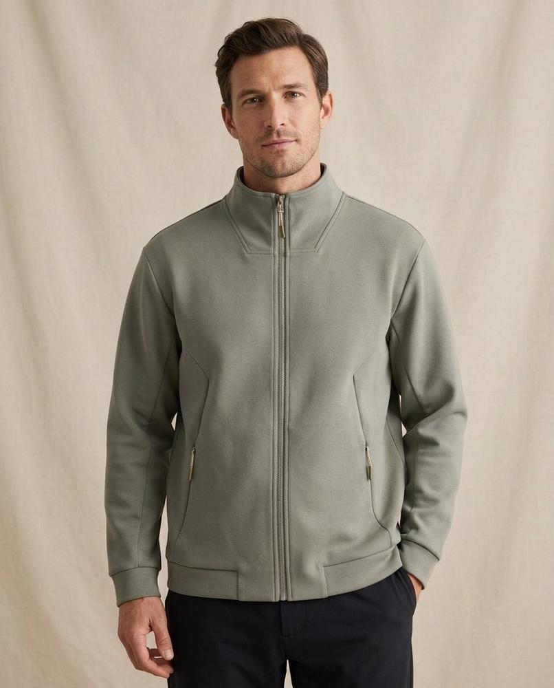 Lands Mode - Rowir | Strukturiert Hochgeschlossen Jacke Herren
