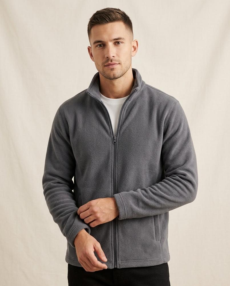 Lands Mode - Dahal | Reißverschluss Fleece Jacke Herren