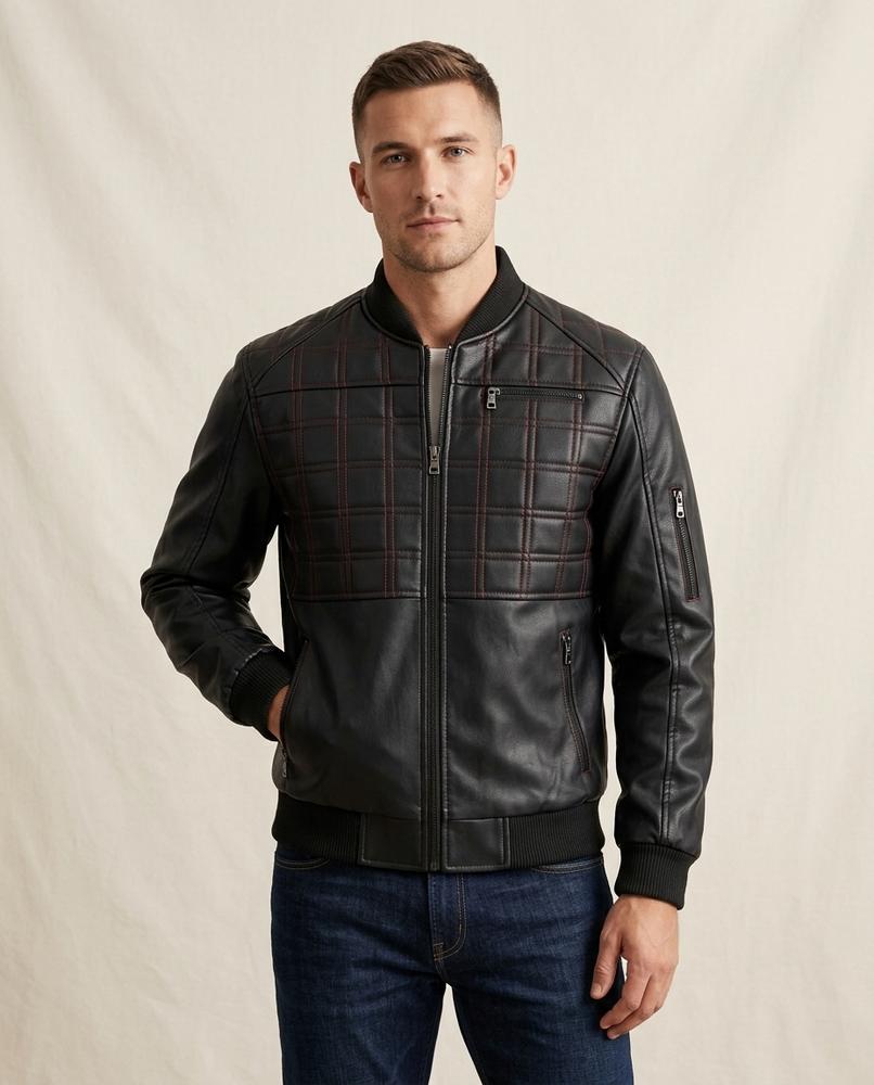 Lands Mode - Misel | Gesteppte Gerippte Jacke Herren