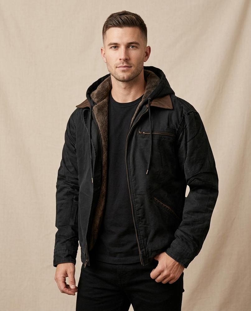 Beanland - Venor | Gefütterte Canvas Jacke Herren