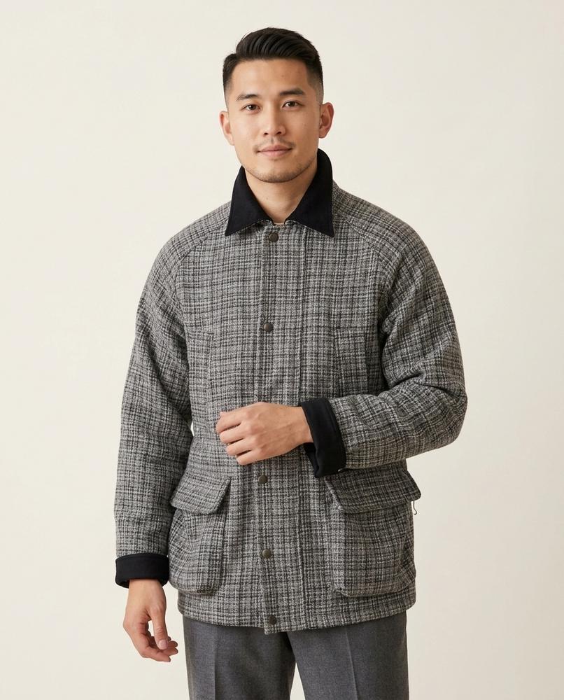 Lands Mode - Ramor | Strukturiert Taillierbar Jacke Herren