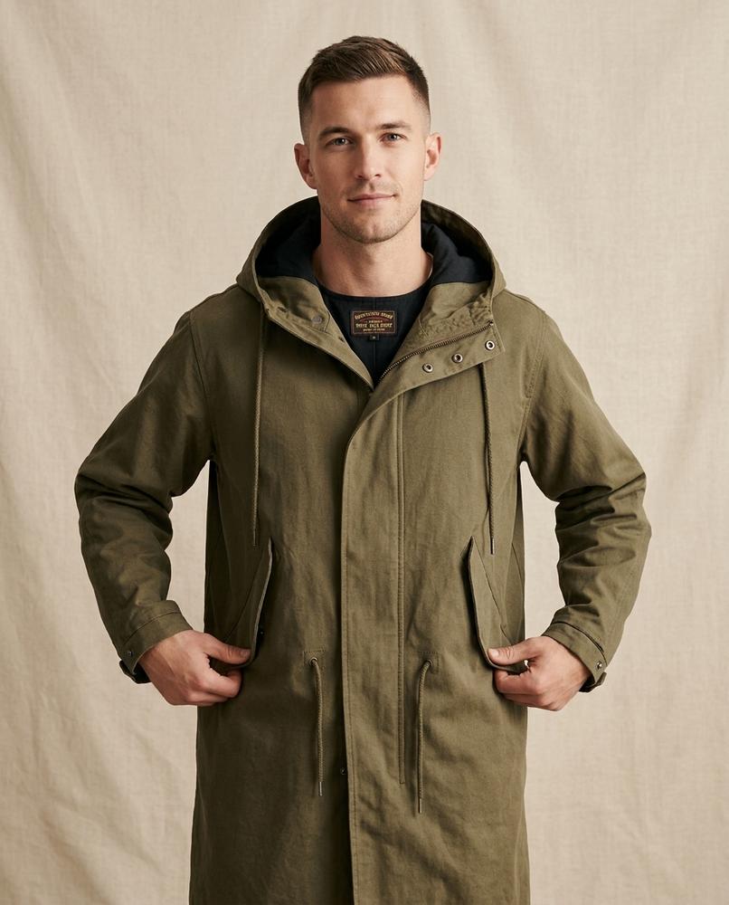 Lands Mode - Cosin | Gefütterter Baumwollener Mantel Unisex