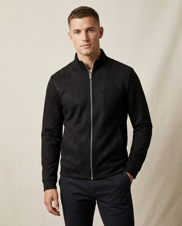 Beanland - Zesol | Veloursartige Hochgeschlossene Jacke Herren