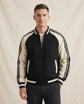 Lands Mode - Alken | Gestreifte Zweifarbige Jacke Unisex