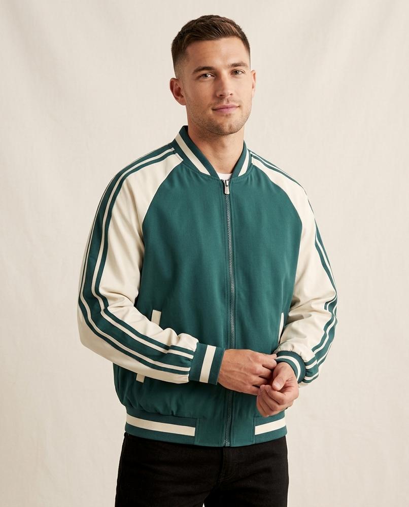 Beanland - Alken | Gestreifte Zweifarbige Jacke Unisex