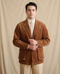 Lands Mode - Zelor | Taillenregulierbares Cord Sakko Herren