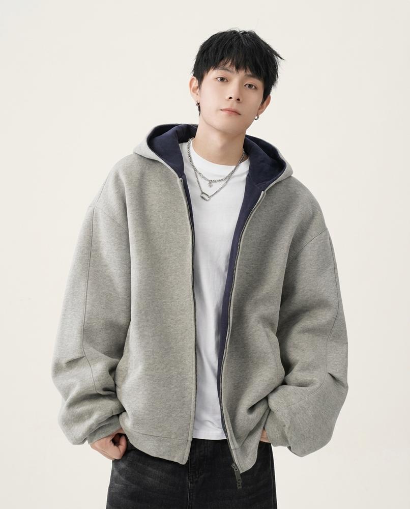 Lands Mode - Elmir | Gefütterter Weit Geschnittener Hoodie Unisex
