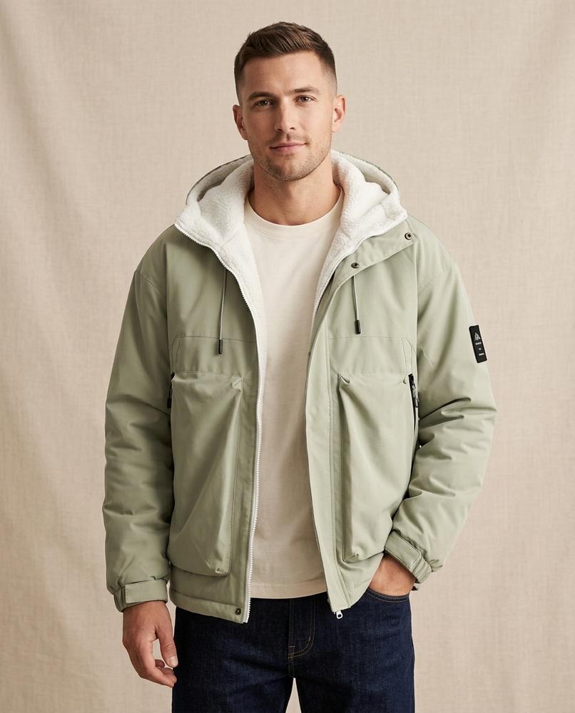 Beanland - Nirel | Gefütterte Outdoor Jacke Herren