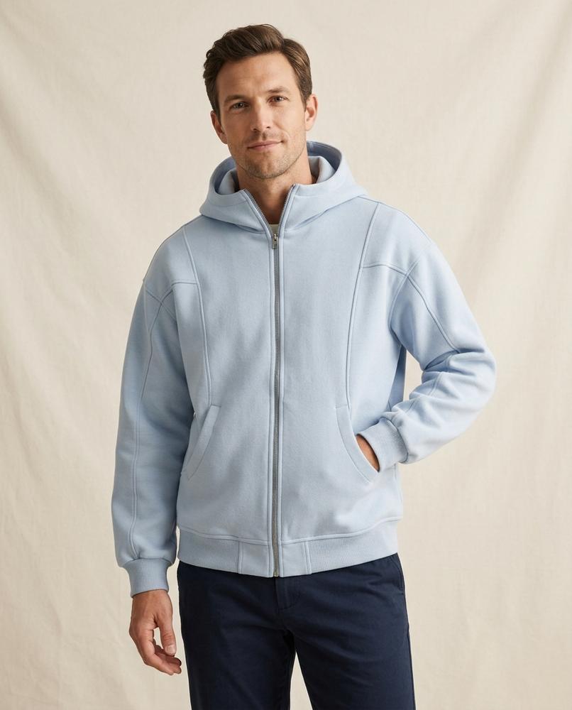 Beanland - Madar | Locker Geschnittener Strukturierter Hoodie Unisex