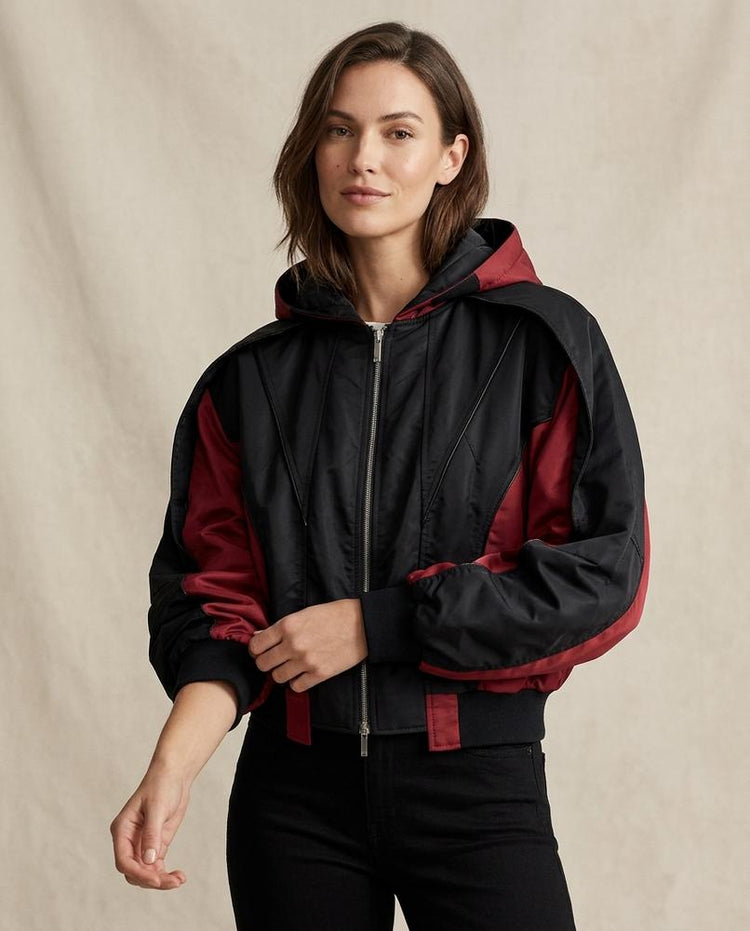 Beanland - Damer | Zweifarbige Kurz Geschnittene Jacke Damen