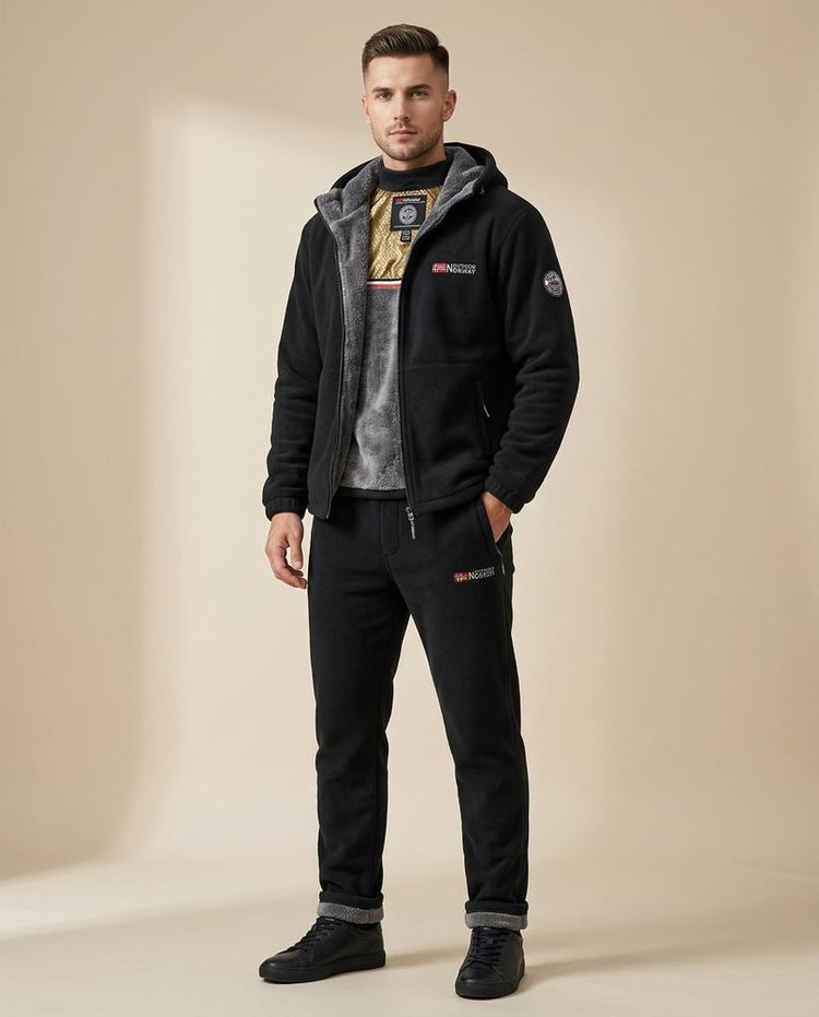 Beanland - Cavar | Gefütterter Fleece Anzug Herren