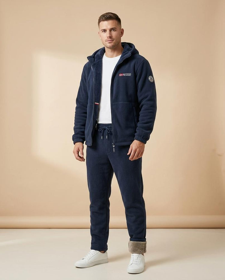 Beanland - Cavar | Gefütterter Fleece Anzug Herren