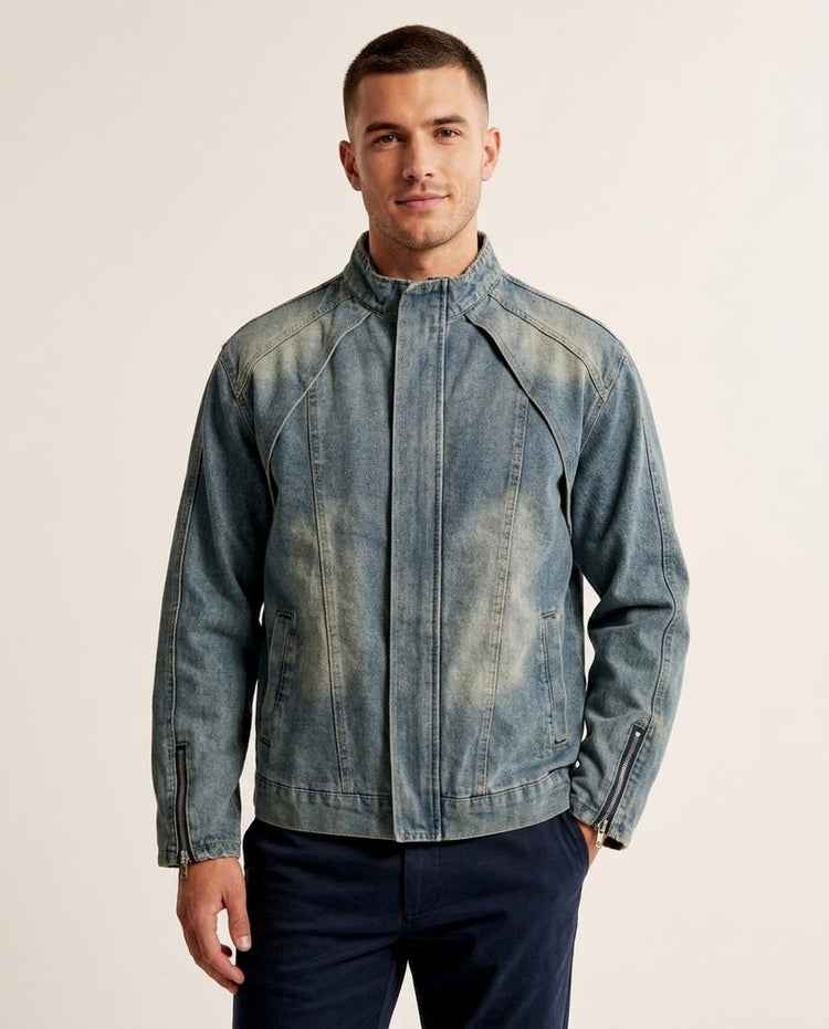 Beanland - Kevin | Hochgeschlossen Verwaschen Jacke Unisex