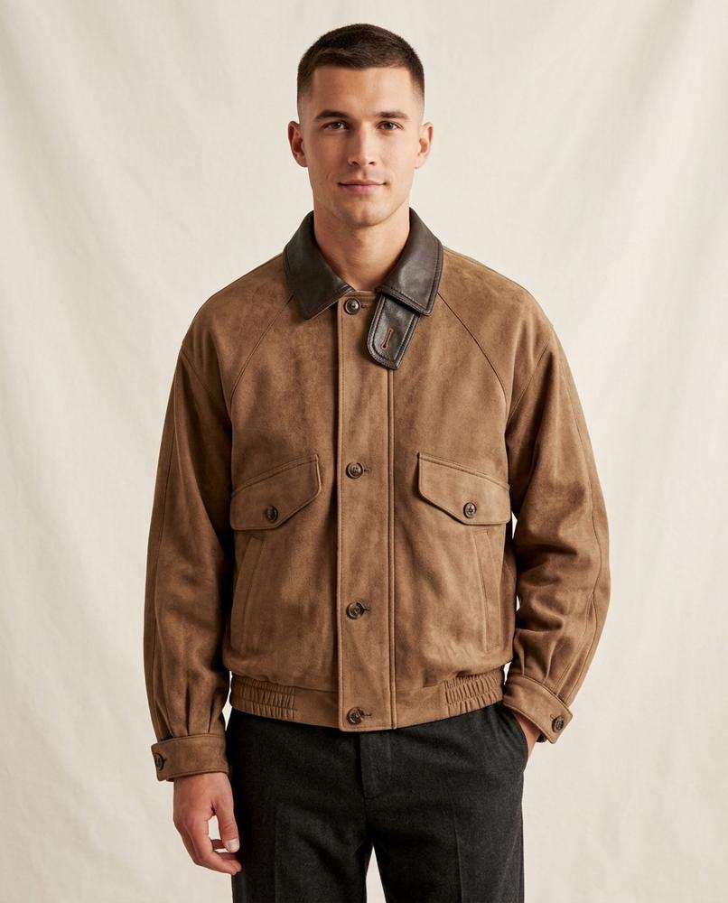 Lands Mode - Lamel | Kastige Woll-Optik Jacke Unisex