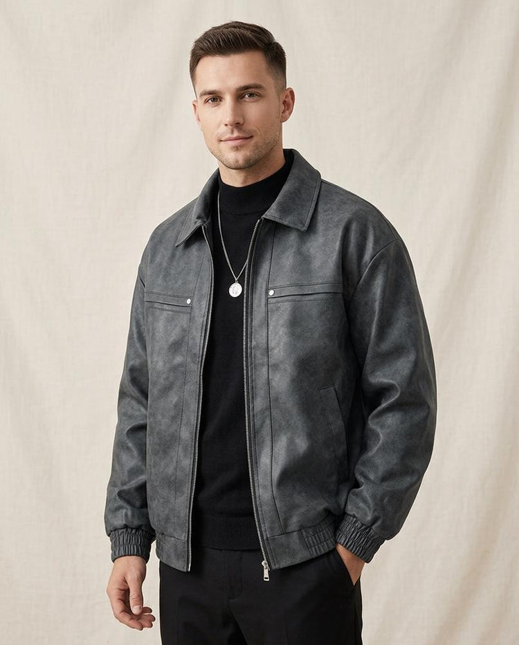 Beanland - Camel | Strukturierte Locker Geschnittene Jacke Herren